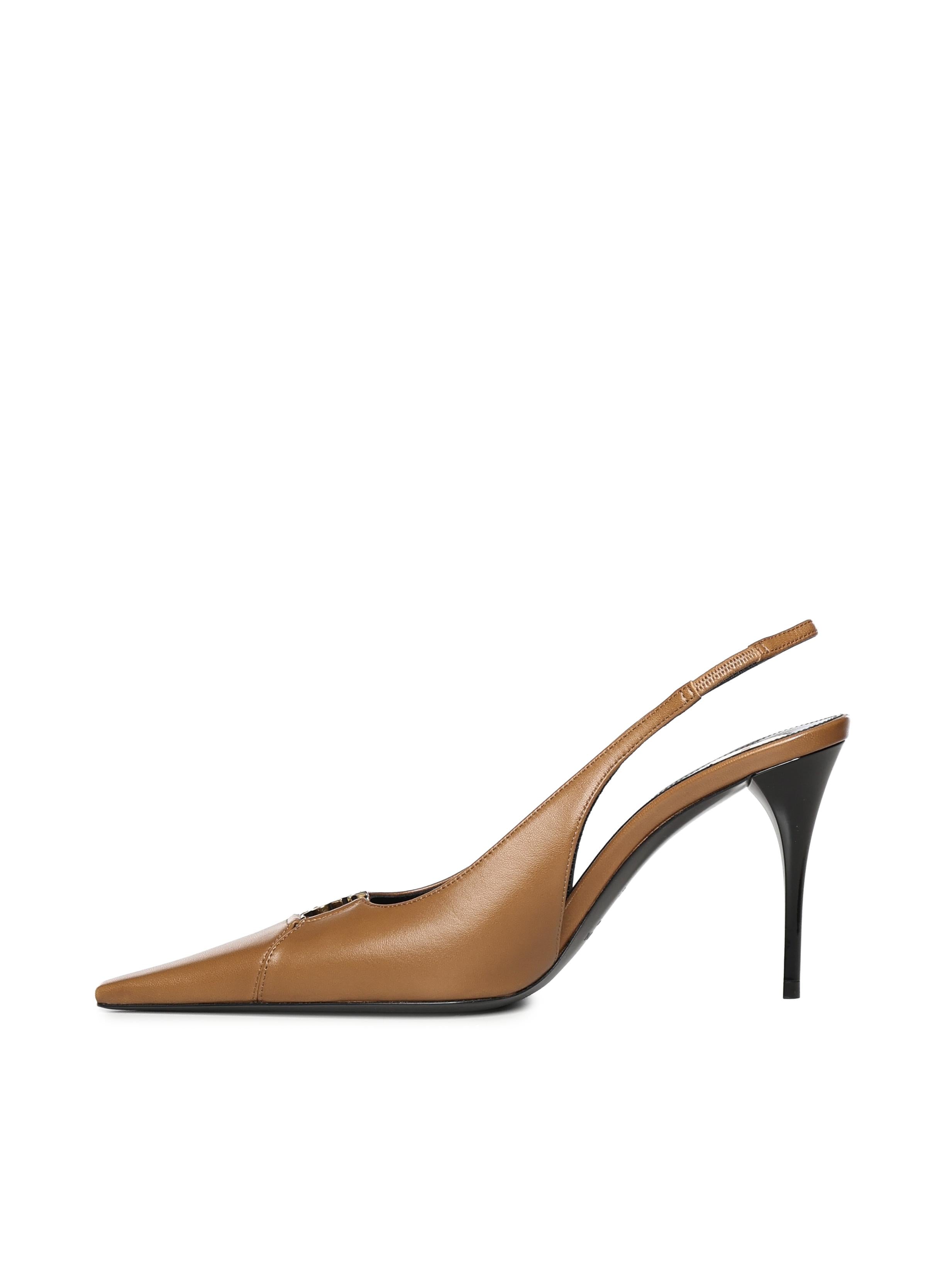 Pumps slingback Babylone Breteuil in pelle 806685 AADF12526 SAINT LAURENT 