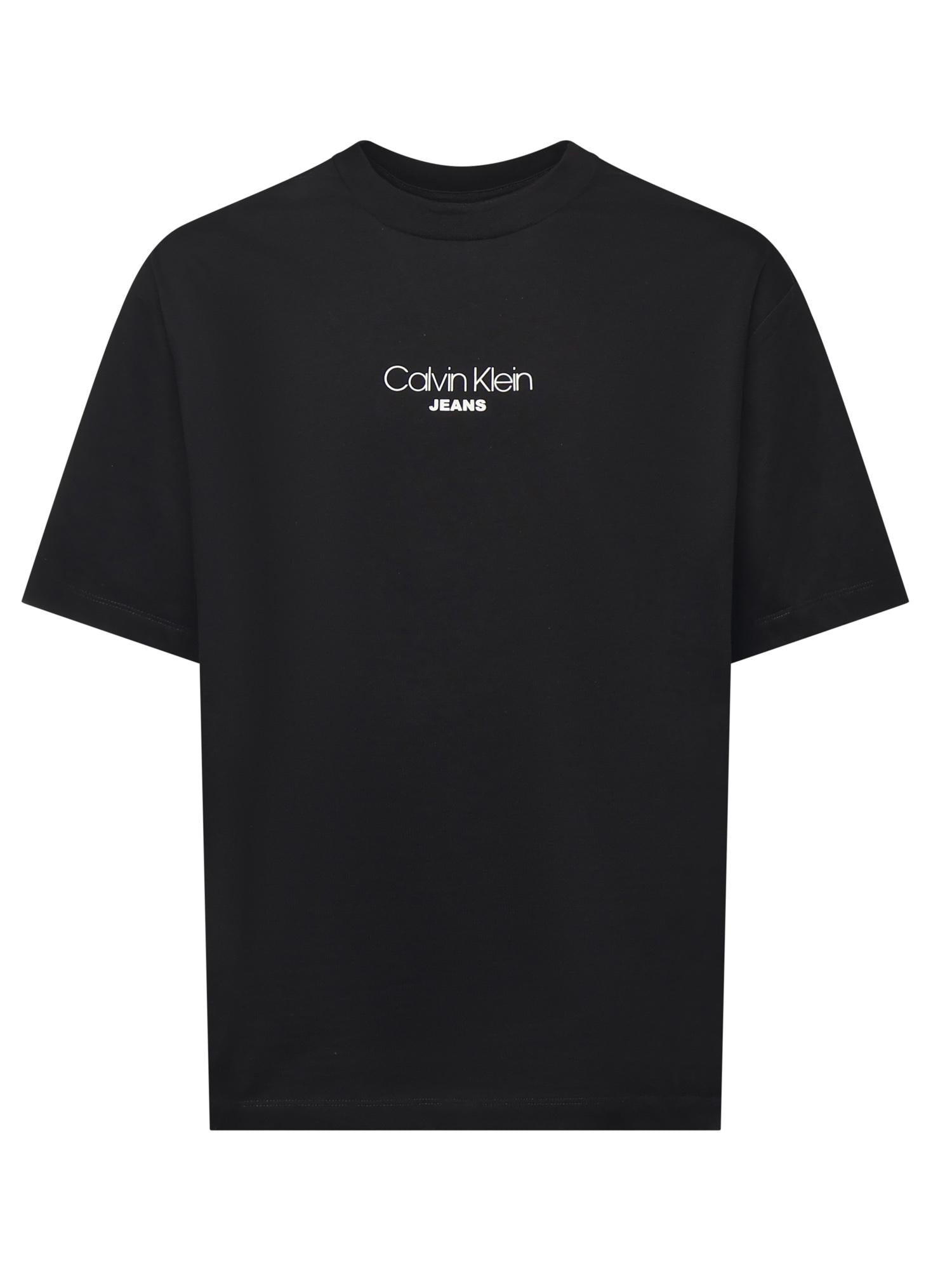 T-shirt con stampa logo LV04RC851G UB1 CALVIN KLEIN 