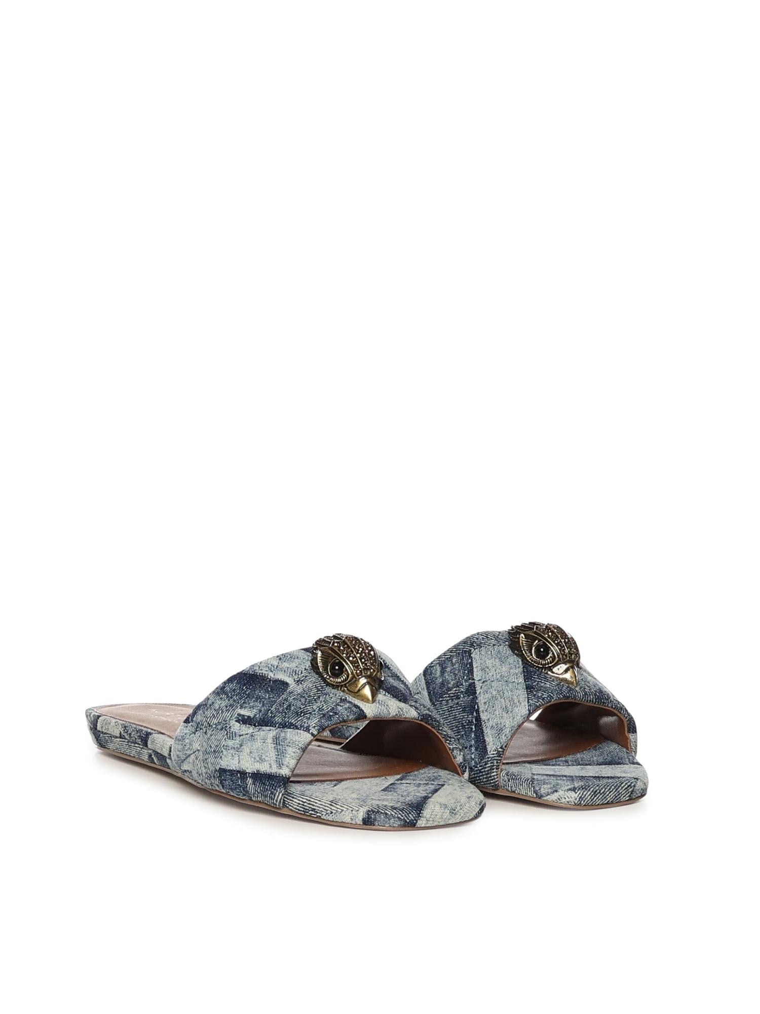Sandalo flat Kensington 8496188669 DENIM/DENIM KURT GEIGER 