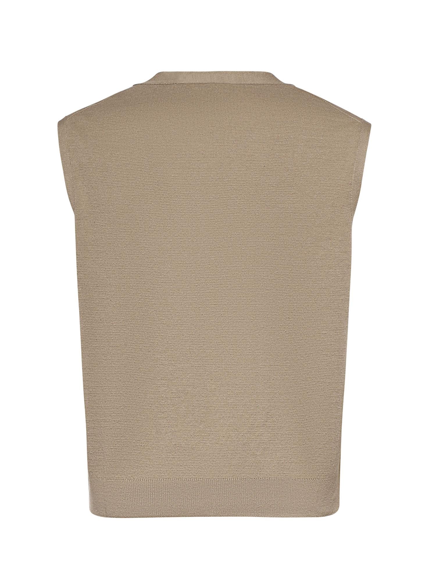 Gilet in maglia di lana G6AB0007 06G GRIFONI 