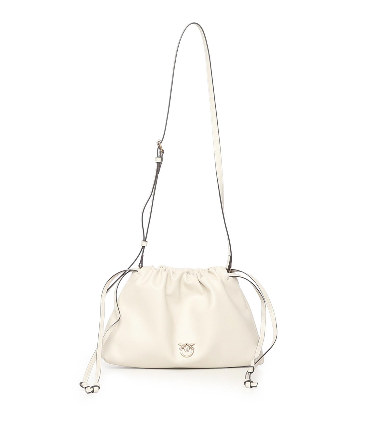 Borsa a spalla piccola in pelle 105907 A0QOZ14Q PINKO 