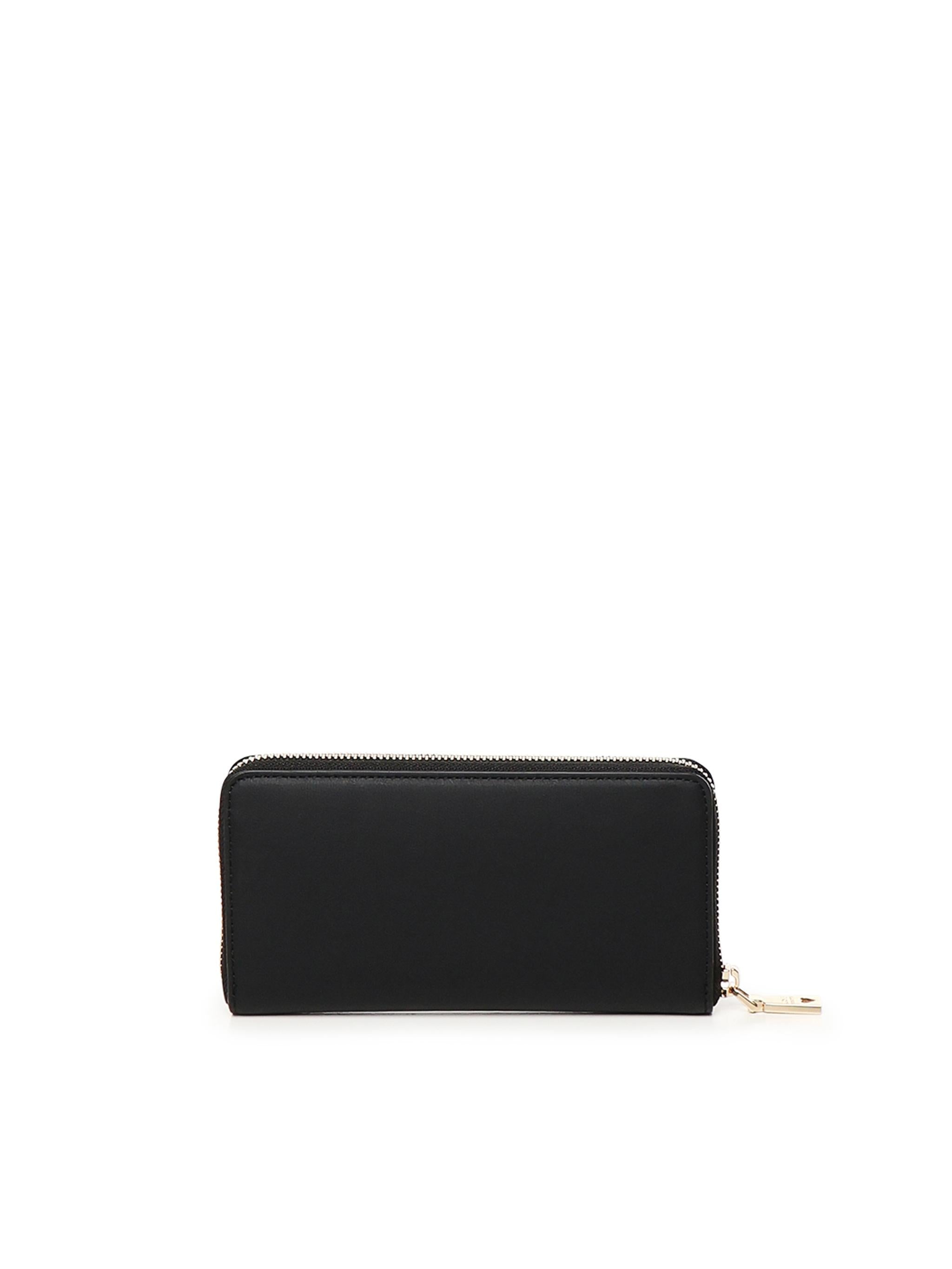 Portafoglio con logo lettering JC5611PP1MKD0 000 LOVE MOSCHINO 