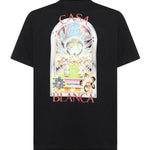 T-shirt in cotone con logo<BR/> MSS26JTS001 09 CASABLANCA 
