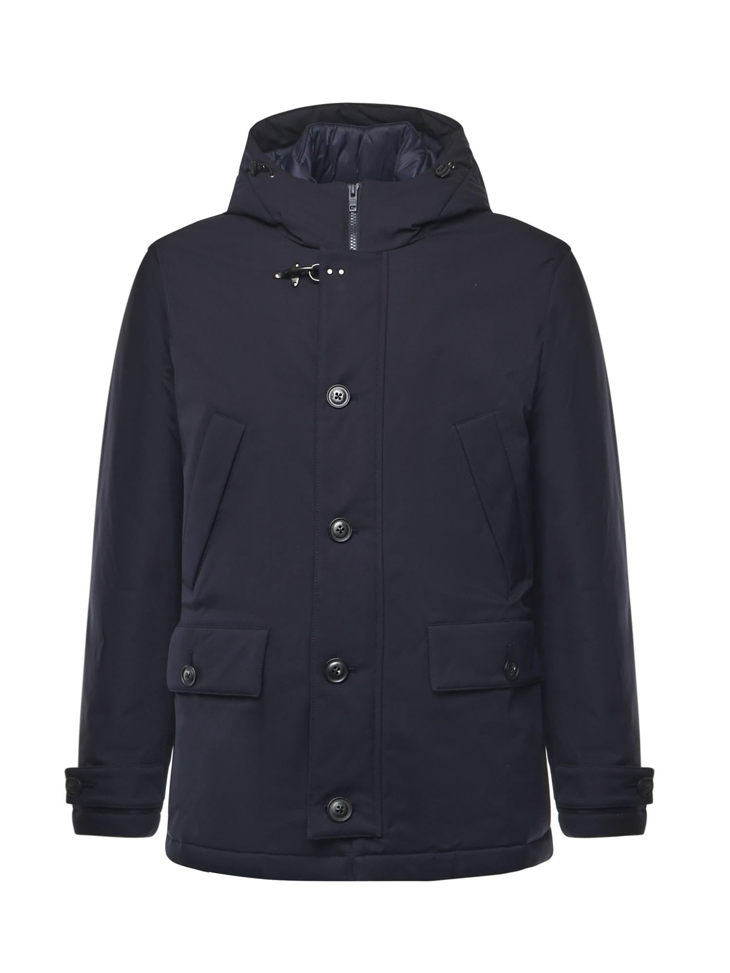 Parka corto in gabardine tecnico NAM13510220XLM U809 FAY 