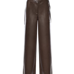 Pantalone gamba larga similpelle 5BGB08 7389AG1DL MARCIANO BY GUESS 