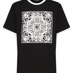 T-shirt con stampa e ricamo G8ST2Z G7O9TN0000 DOLCE & GABBANA 