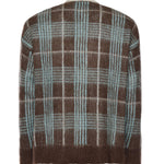 Cardigan in misto lana B9F0015 439 AMARANTO 