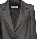 BLAZER MONOPETTO IN LANA, MOHAIR E SETA "EBRIDI" 2511041253600 015 MAX MARA 