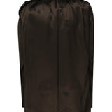 Blusa classica in seta con applicazione 1404250000 BROWN MAGDA BUTRYM 