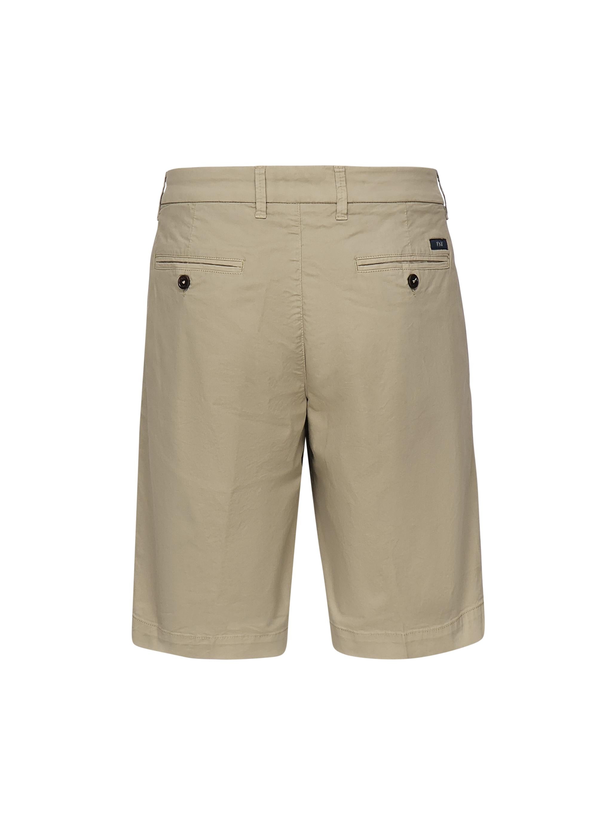 Shorts chino in cotone<BR/> NTM8350188TGUR C210 FAY 