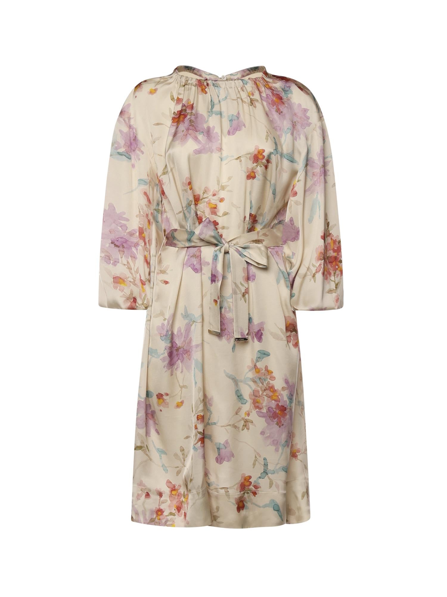 Abito con stampa floreale AB000055D 12789P9999 HERNO 