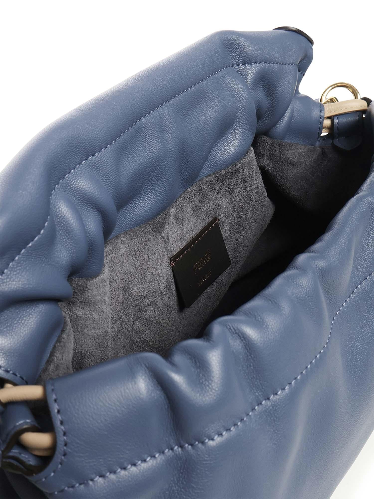 Borsa Mamma Baguette medium in pelle 8BR833 AQ0DF199A FENDI 