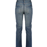 Jeans taglio dritto in denim blu 734311 Y07HA4296 SAINT LAURENT 