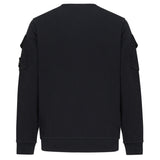 Felpa girocollo con tasche sulle maniche<BR/> K2S156100008 S0A20V0020 STONE ISLAND 
