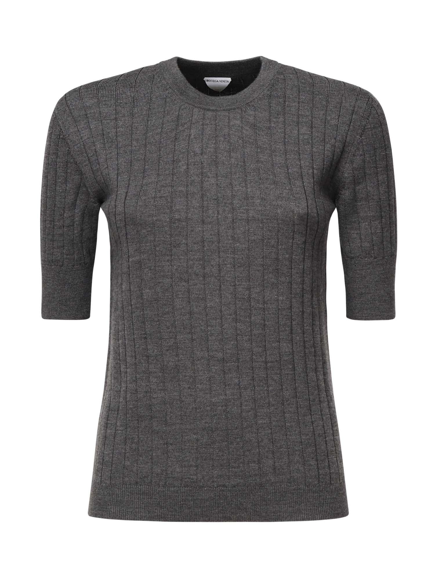 Maglia in lana a coste 835467 V5L701370 BOTTEGA VENETA 