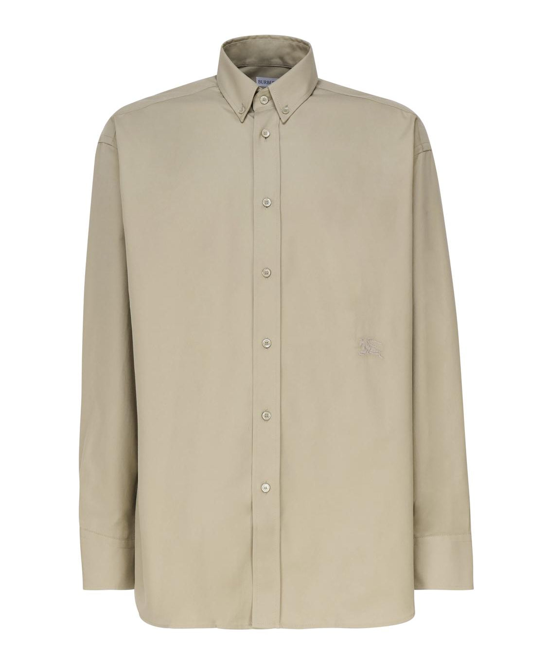 Camicia in cotone con logo sul fianco 8082303 .B7311 BURBERRY 