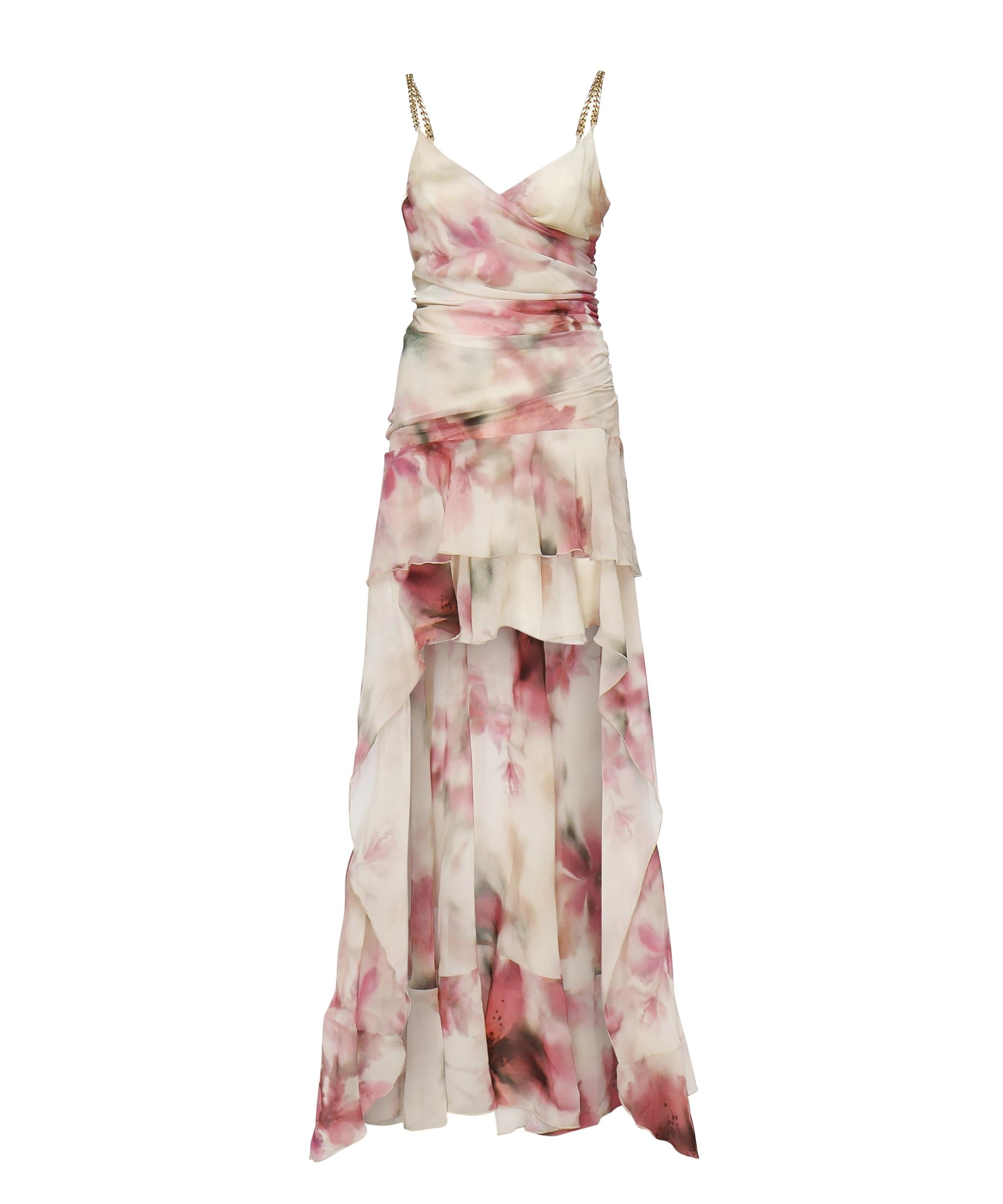 Abito lungo stampa floreale<BR/> 5GGK31 7310AP0JD MARCIANO BY GUESS 