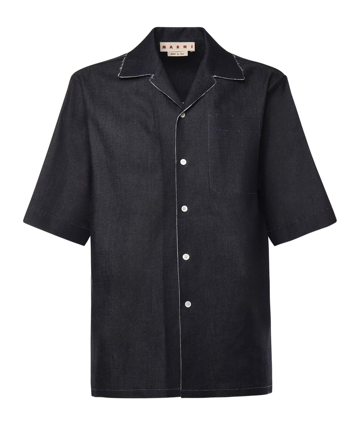 Camicia in denim stretch CUJU0029SY USCX59UNB99 MARNI 