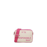 RESPONSIBILITY BIS shoulder bag 73BS6AF04 RESPONSIBILITY BISNATURALE/FUXIA V° 73 
