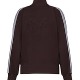 Felpa con zip e logo<BR/> 105391 A2FQR57 PINKO 