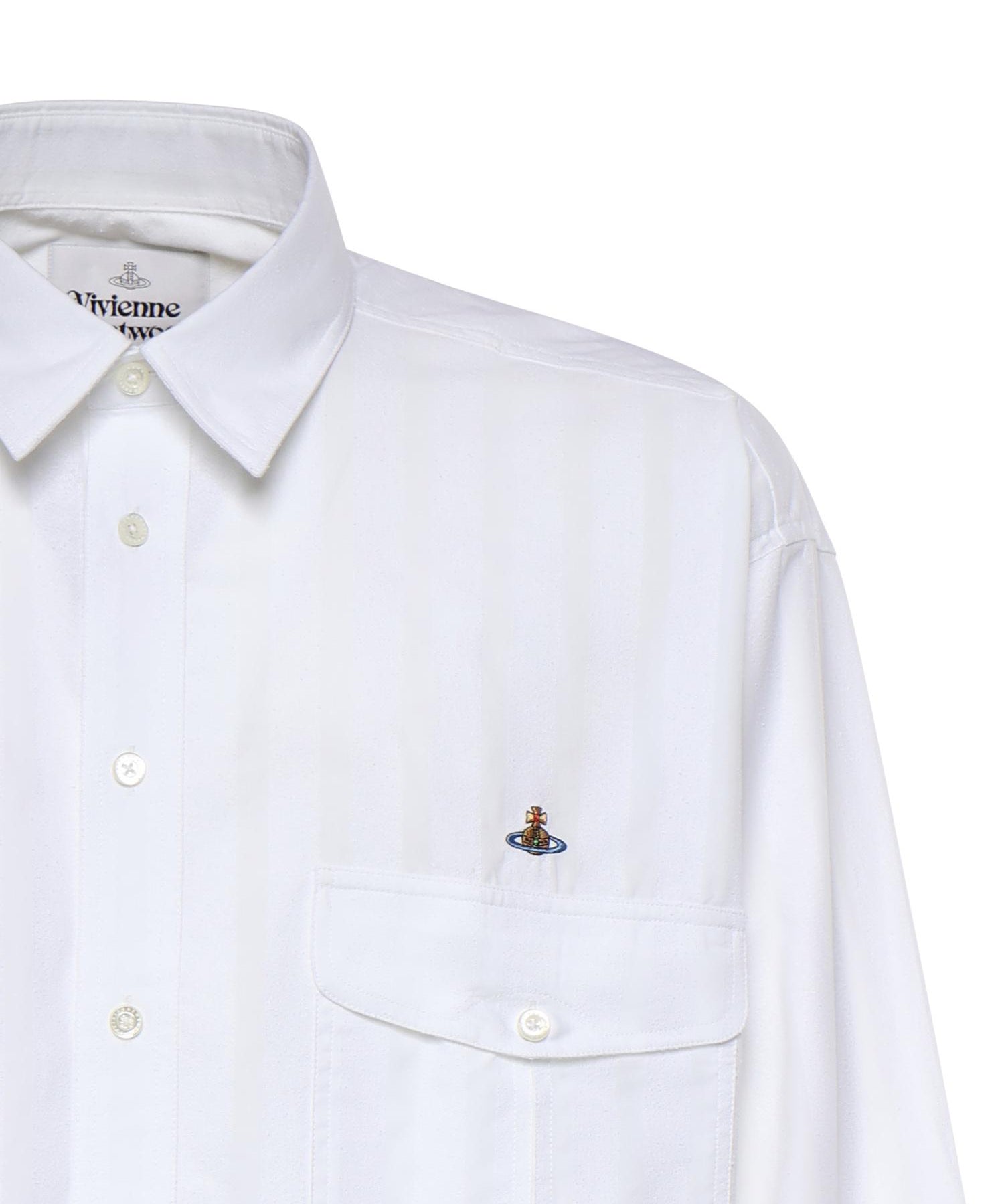 Camicia Bernhard in misto cotone 2401004B W01ETA211 VIVIENNE WESTWOOD 