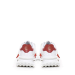 Sneakers Raptor 1 in pelle RAPTOR1 NAPPAWHITE/RED GIULIANO GALIANO 