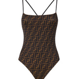 Costume reversibile in Lycra FXBA27 AQBYF13IZ FENDI 