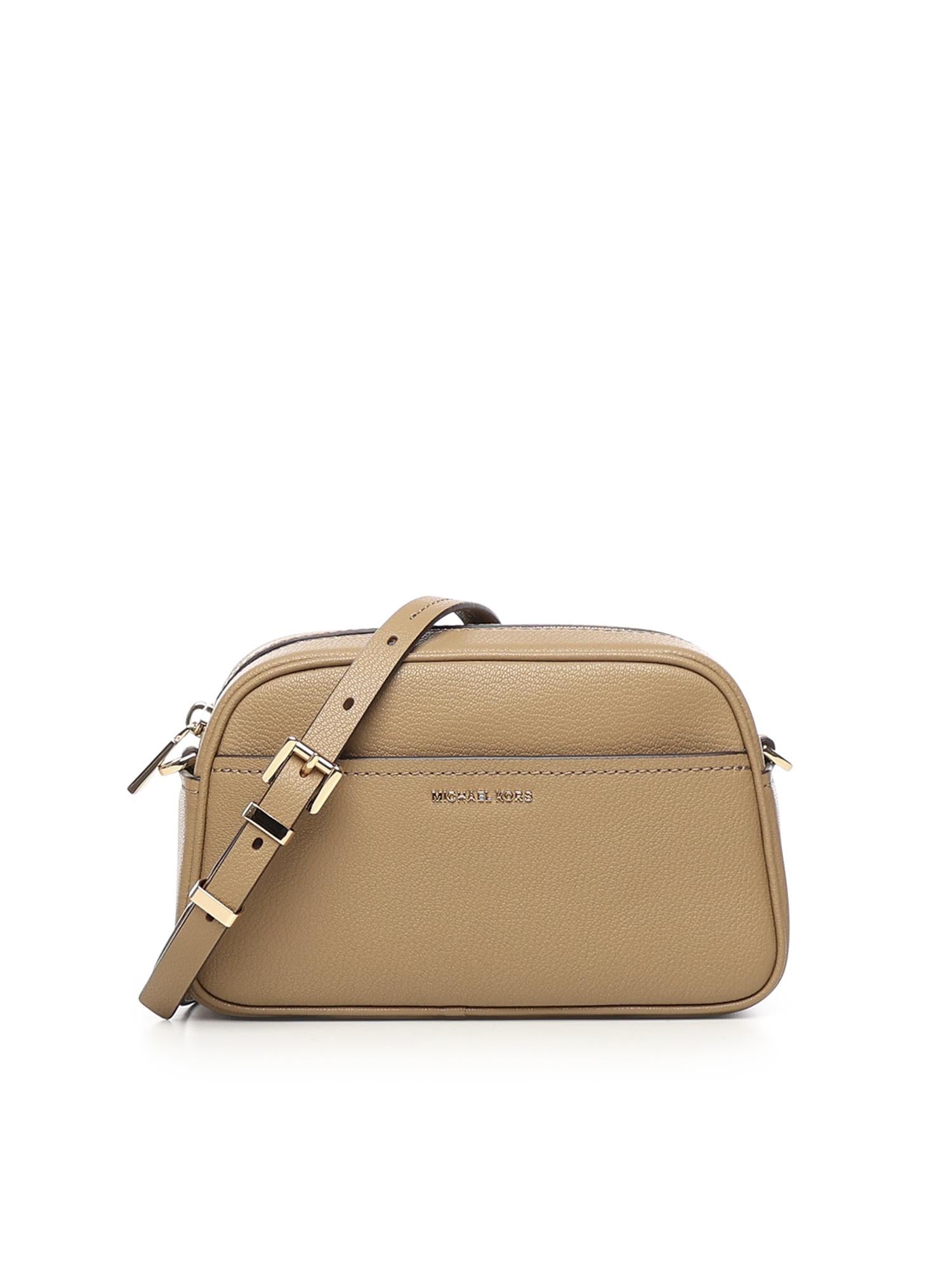 Camera bag a tracolla Jet Set in pelle 32F5GJ6C5L 297 MICHAEL MICHAEL KORS 