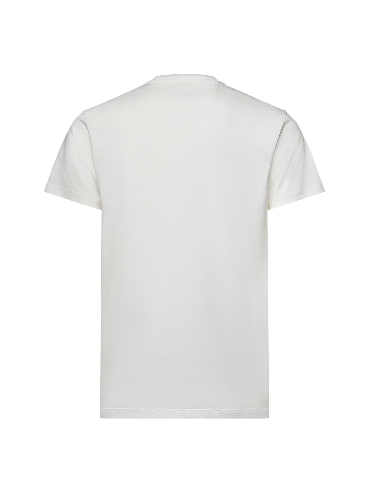 T-shirt in cotone con logo FY1319 AUOBF0H0G FENDI 