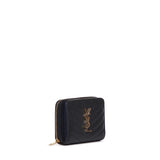 Portafoglio Cassandre matelassé in pelle 668288 BOW011000 SAINT LAURENT 