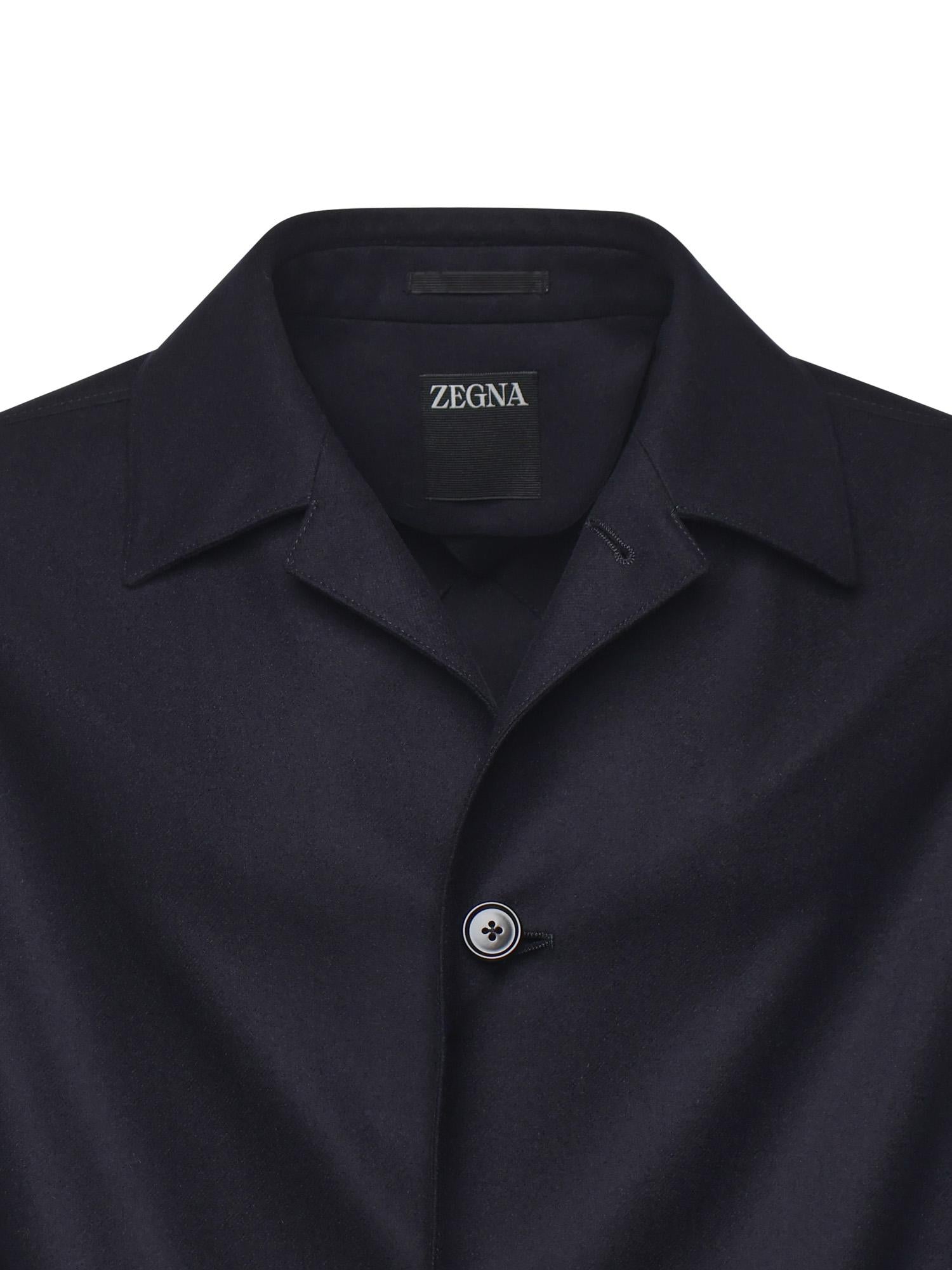 Overshirt in pura lana 231C00A2 1DHAQ07412 ZEGNA 