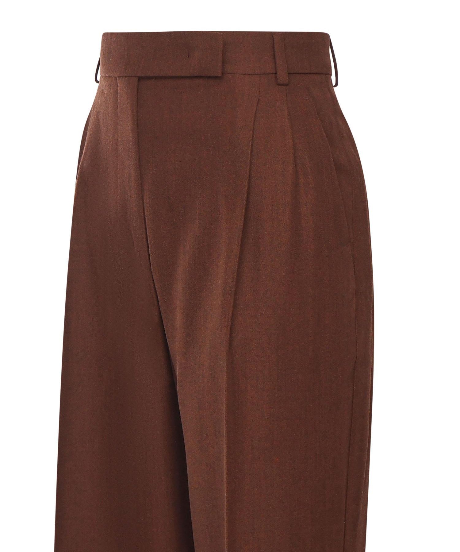Pantalone wide leg in lana 2521136221600 002 MAX MARA 