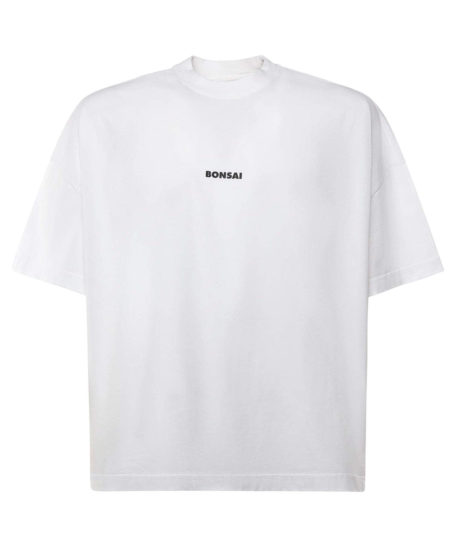 T-shirt in cotone con logo TS001001 WHT BONSAI 