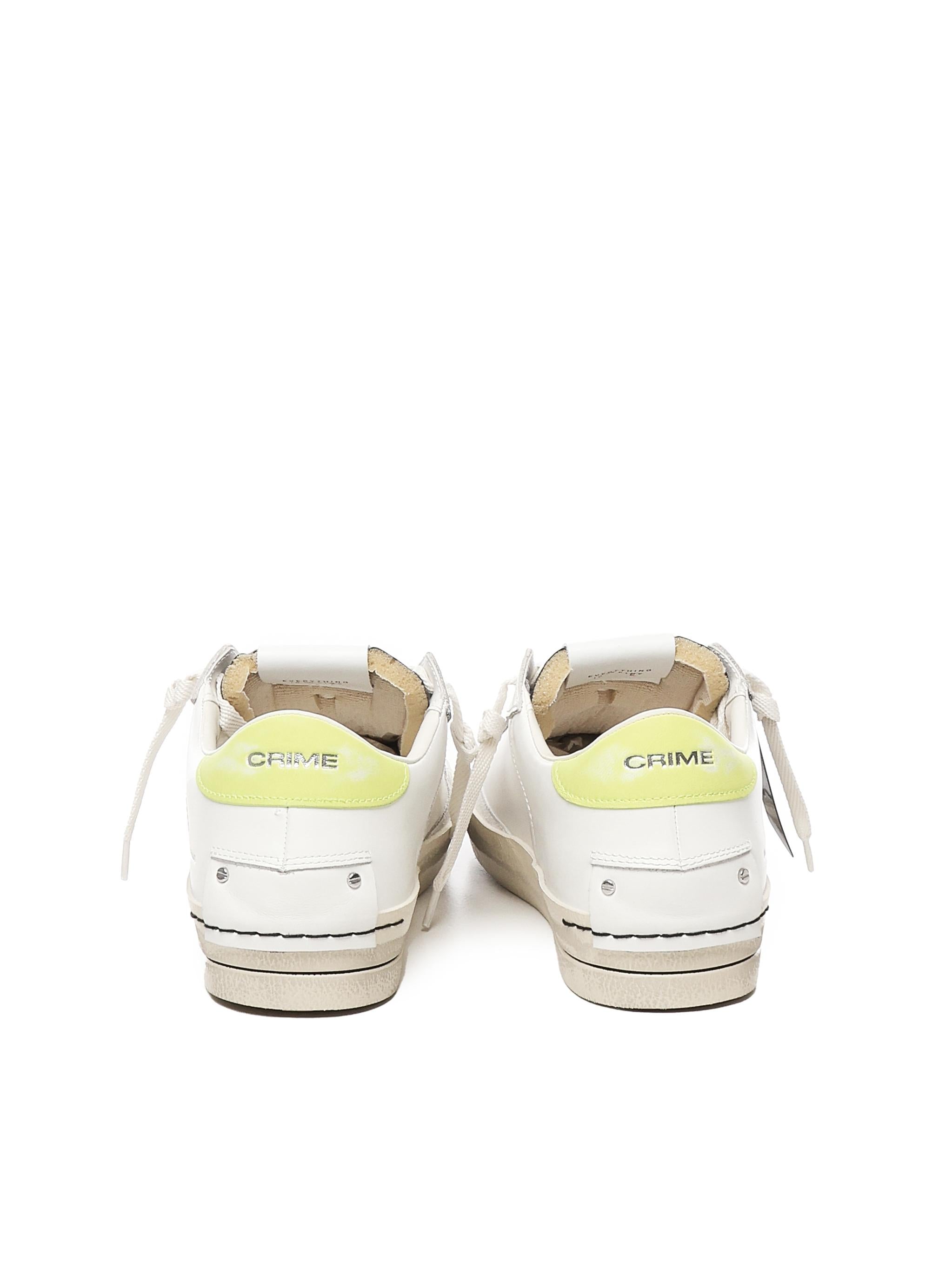 Sneakers SK8 Deluxe 14108PP7 WHITE CRIME LONDON 