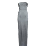 Abito lungo Rhea in raso NA00201890806  THE NEW ARRIVALS ILKYAZ OZEL 