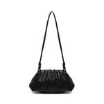 Borsa a tracolla in pelle<BR/> JC4286PP0MKK0 000 LOVE MOSCHINO 