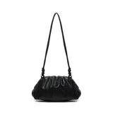 Borsa a tracolla in pelle<BR/> JC4286PP0MKK0 000 LOVE MOSCHINO 