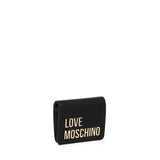 Portafoglio piccolo con logo JC5612PP1MKD0 000 LOVE MOSCHINO 
