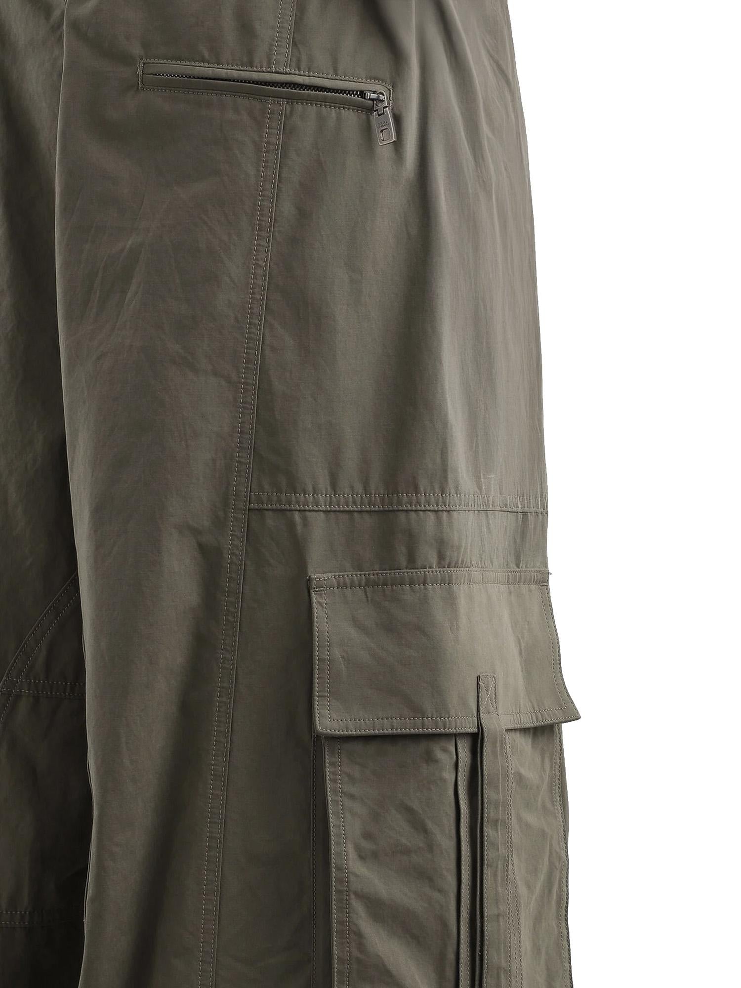 Pantaloni in faille cerata FTDGXT HUMS8N3644 DOLCE & GABBANA 