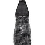 Miniabito con scollo all'americana e decorazioni 115452 100 ROTATE 