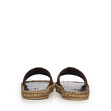 Sandalo slide in suede 8Y2S0M52 GNY7N9 VALENTINO GARAVANI 
