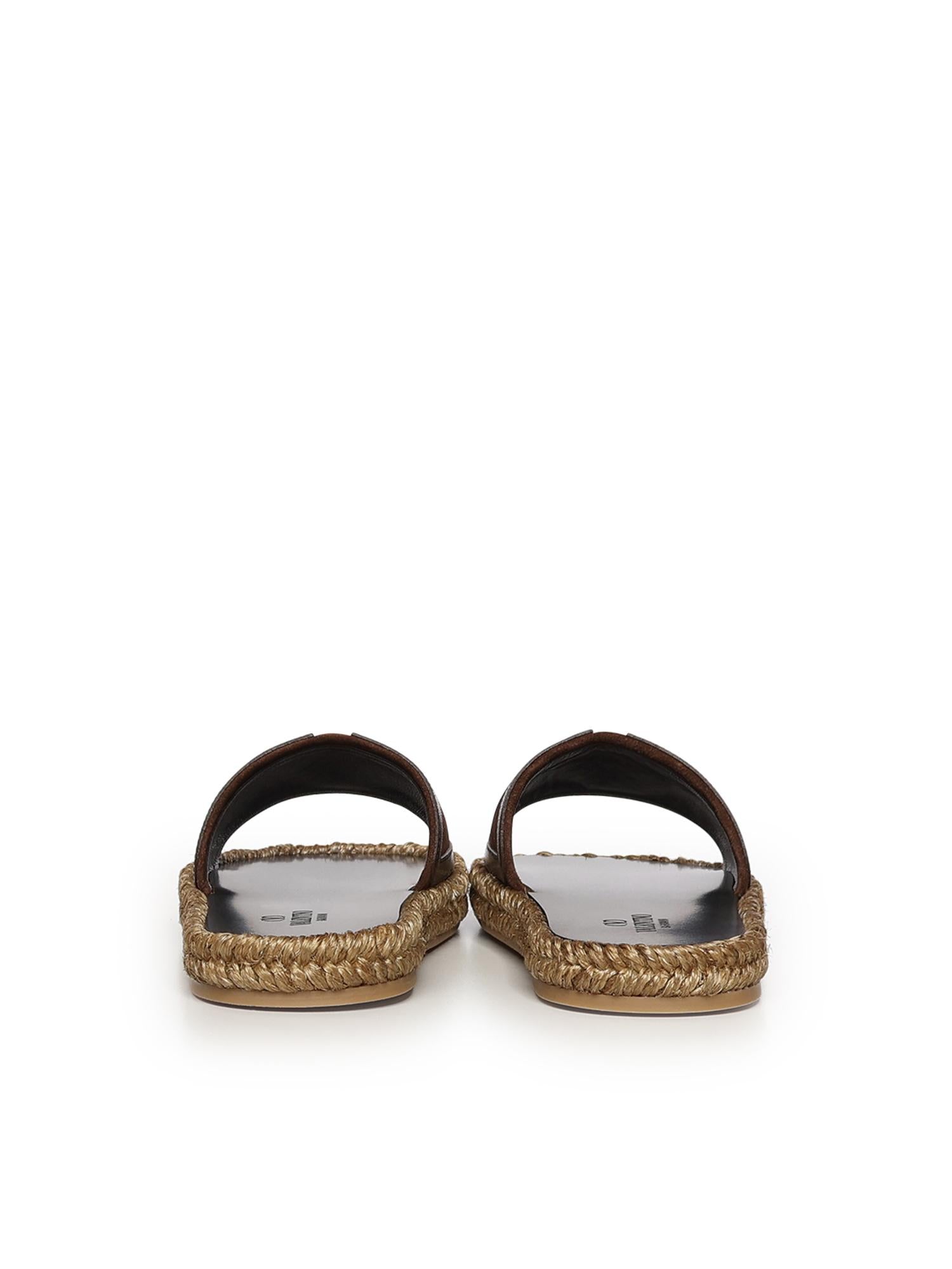 Sandalo slide in suede 8Y2S0M52 GNY7N9 VALENTINO GARAVANI 
