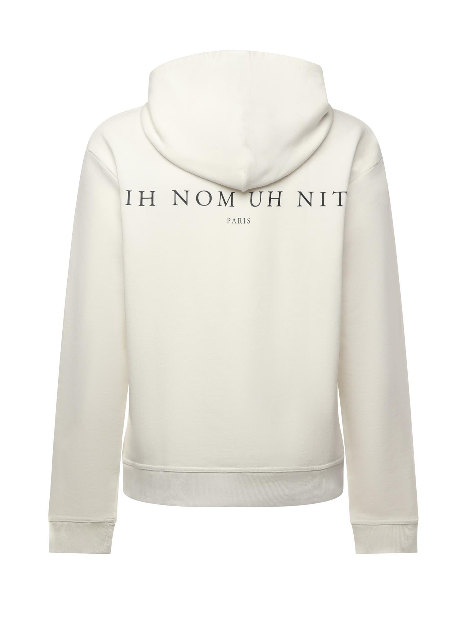 Felpa con stampa in cotone NUW25227 081 IH NOM UH NIT 