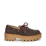 Scarpa da barca in pelle scamosciata HC.BIXBY01 BRO COLORS OF CALIFORNIA 