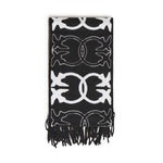Sciarpa con logo Love Birds jacquard 105992 A2YOZZ2 PINKO 
