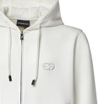 Felpa con zip in misto cotone AF10013 EM004538U0003 EMPORIO ARMANI 