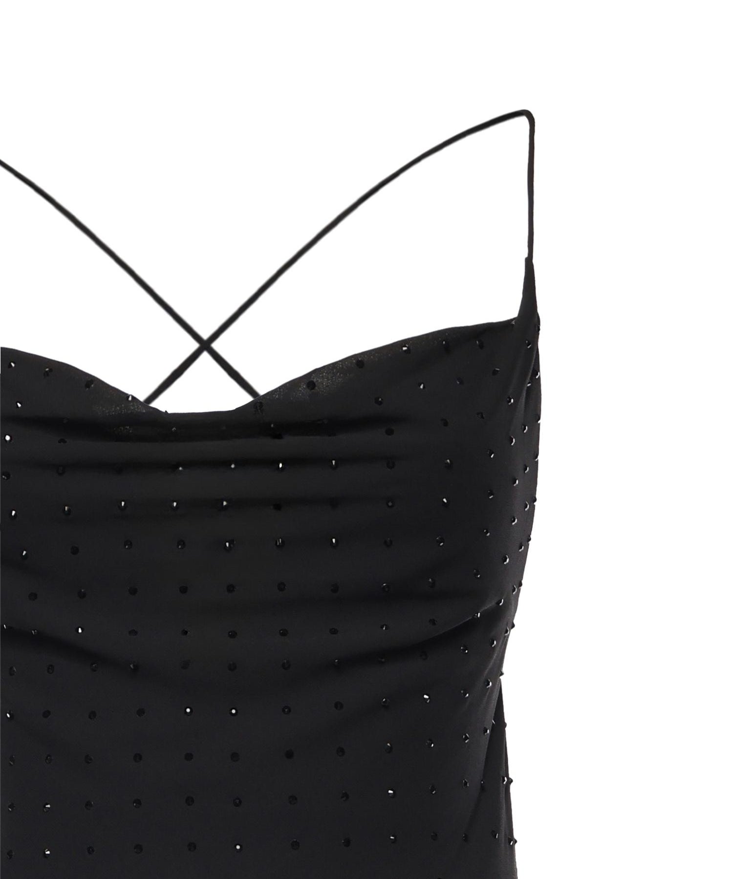 Abito slipdress lungo con strass 106299 A32XZ99 PINKO 
