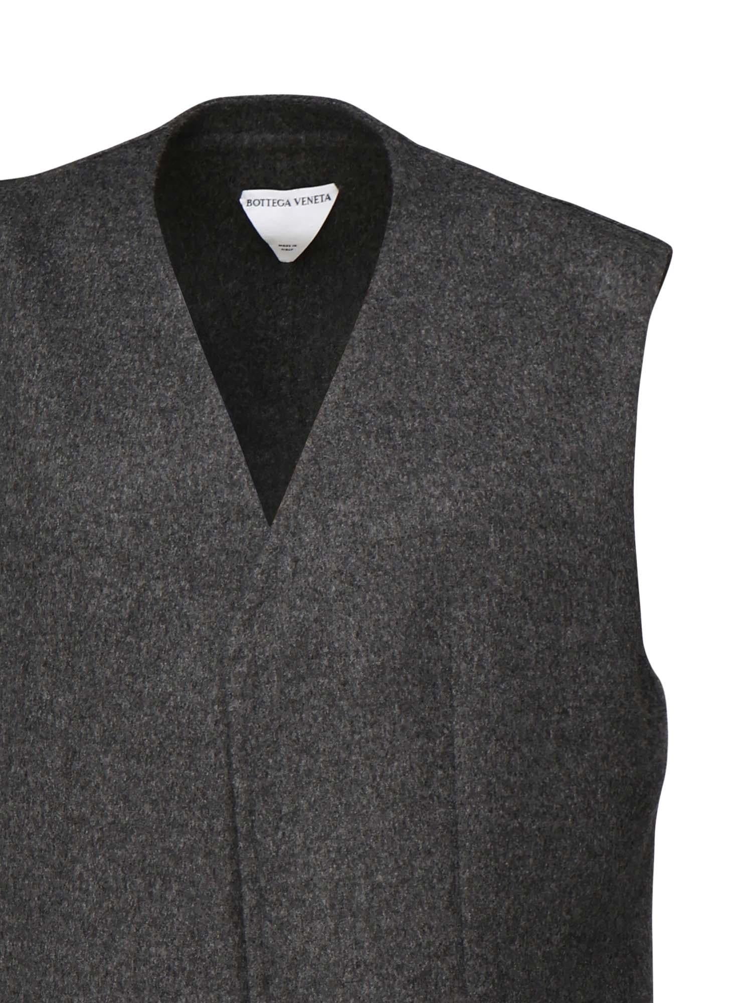 Gilet in lana double face 835294 V4CB01307 BOTTEGA VENETA 
