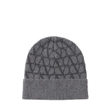 Beanie VLogo Signature in lana jacquard 5Y2HB02H MZNMJG VALENTINO GARAVANI 