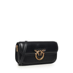 Borsa a tracolla piccola Love Box Horizontal in nappa 105083 A26LZ99Q PINKO 